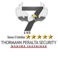 Thormann Peralta Security / 7 Security Safety System Logo