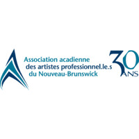 Association acadienne des artistes professionnel.le.s du Nouveau-Brunswick Logo