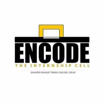 Encode - The Internship Cell, Shaheed Bhagat Singh College Logo