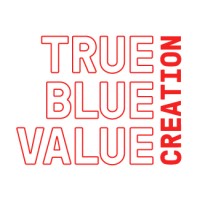 TRUE BLUE VALUE CREATION Logo