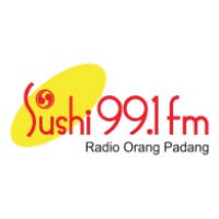 Radio Sushi 99.1 FM Padang (PT. Radio Suara Singgalang Mahimbau) Logo