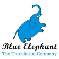 Blue Elephant - The Translation Company Logo
