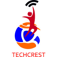 techcrest design & solution Logo