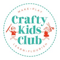 Crafty Kids Club - art and craft kits and online events Logo