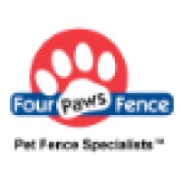 Four Paws Fence Pet Fences Specialists Logo
