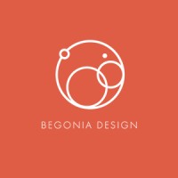 海棠設計 Begonia Design Logo