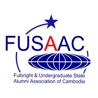 Fulbright and Undergraduate State Alumni Association of Cambodia (FUSAAC) Logo