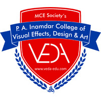 ☑️VEDA College (P.A. Inamdar College of Visual Effects, Design & Arts, Pune) Logo