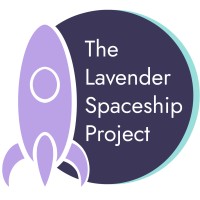 The Lavender Spaceship Project Logo