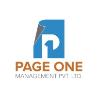 Page One Management Pvt. Ltd. Logo