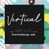 Vertical Design DXB Logo