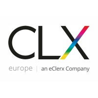 CLX Europe an eClerx Company Logo
