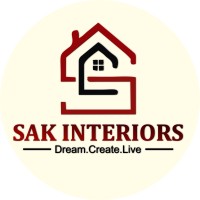 S A K INTERIORS Logo