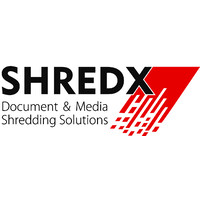 Shredx Confidential Shredding Logo