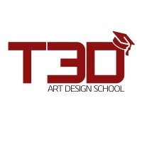 T3D Art Design School Logo