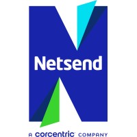 Netsend, a Corcentric Company Logo
