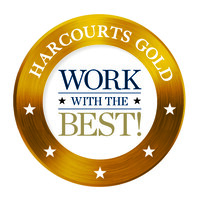 Harcourts gold Real Estate Logo
