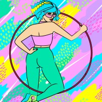 Hoops, Thighs & Buttocks Logo