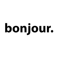 bonjour. Logo
