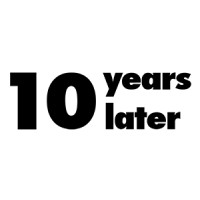 10 YEARS LATER Logo