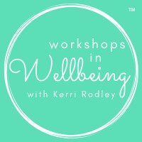 Workshops in Wellbeing with Kerri Rodley Logo