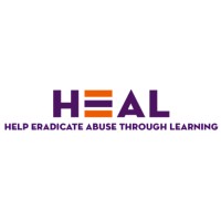 HEAL - Help Eradicate Abuse Through Learning Logo
