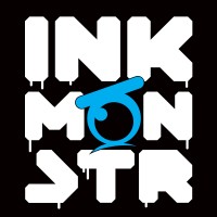 Ink Monstr™ | Custom Graphics & Printing Logo