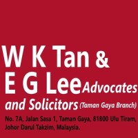 W K TAN & E G LEE Logo
