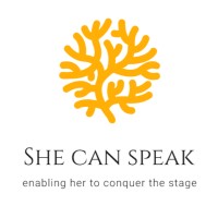 She Can Speak Logo