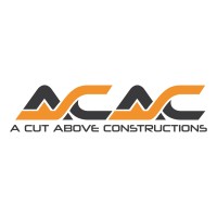 A Cut Above Constructions Logo
