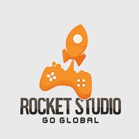 OneSoft - Rocket Studio Game Logo