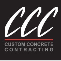 Custom Concrete Contracting, Inc. Logo