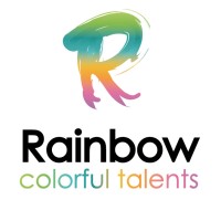 RAINBOW COLORFUL TALENTS Logo