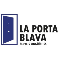 La porta blava Logo