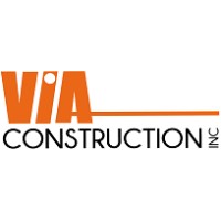 Via construction inc. Logo
