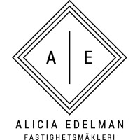 Alicia Edelman Fastighetsmäkleri Logo