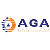 AGA AIRLINES GROUND ASSISTANCE Logo