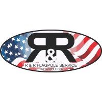 R & R Flagpole Service Logo