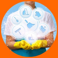 Business Services for Busy Cleaning Companies Logo