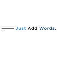 Just Add Words Logo