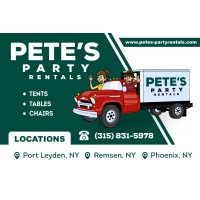 Petes Party Rentals Logo