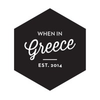 WHEN IN GREECE Logo