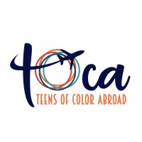 Teens of Color Abroad (TOCA) Logo