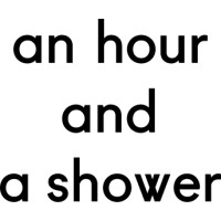 An Hour And A Shower Logo
