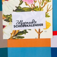 Zelfgemaakte Scheurkalender Logo