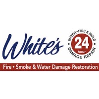 Whites Fire Smoke and Water Damage Restoration Logo
