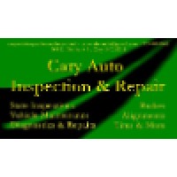 Cary Auto Inspection & Repair Logo