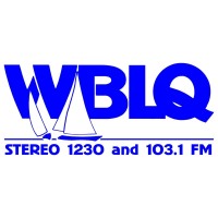 WBLQ Stereo 1230 and 103.1 FM Logo