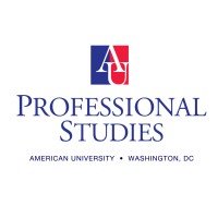 American University Professional Studies Logo