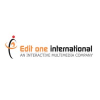 Edit One International: Multimedia Comapny Logo